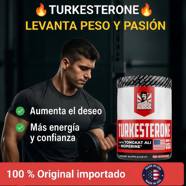 TURKESTERONE - Aumenta tu rendimiento físico y mental