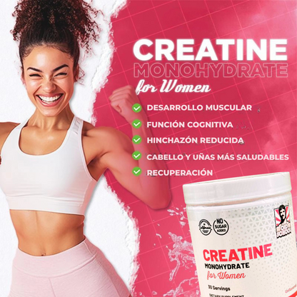 CREATINE MONOHYDRATE FOR WOMEN - OLD SCHOOL 🔥
