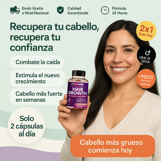 2X1 HAIR GROWTH - Renace tu belleza